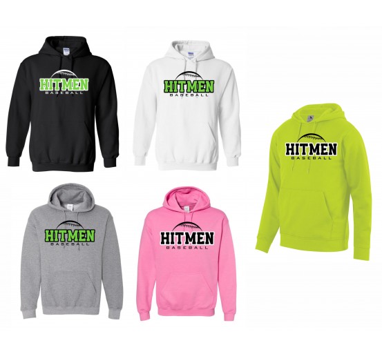 Hitmen Baseball Gildan® - Heavy Blend™ Hooded Sweatshirt